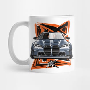 bmw m4 g82 competition gray Mug